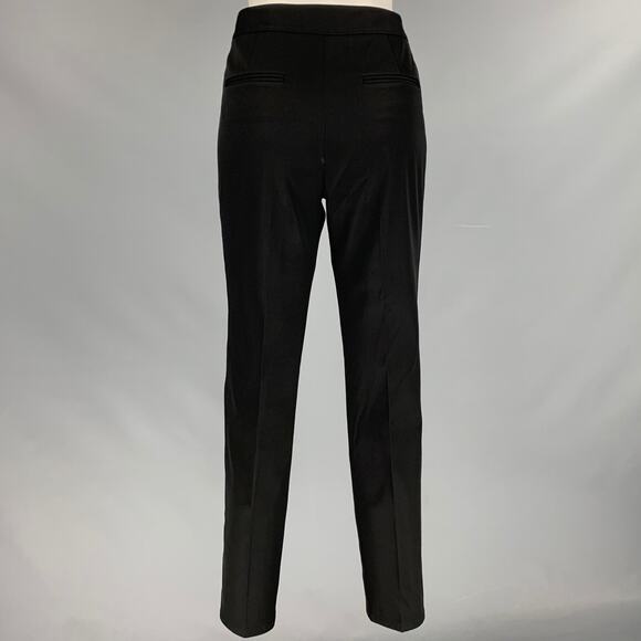 ALEXANDER WANG Size 6 Black Triacetate Blend Fitted Casual Pants - Picture 2 of 8